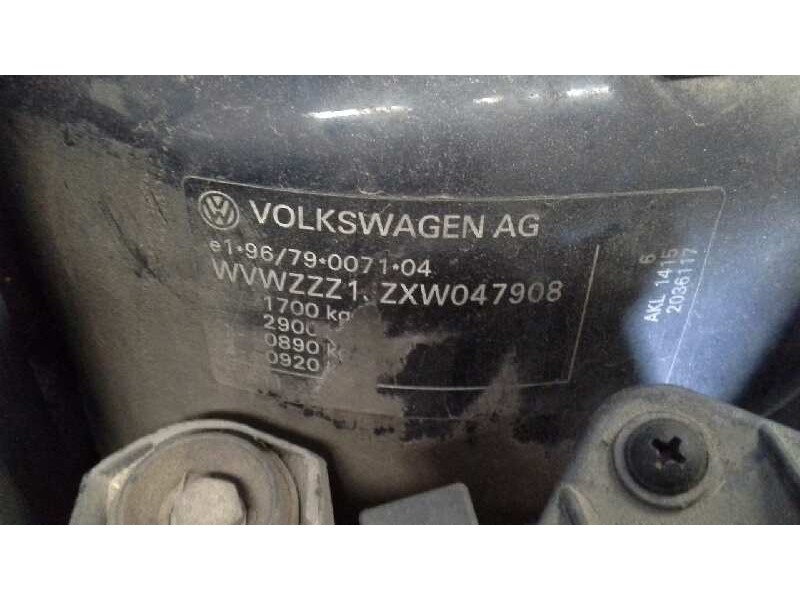 volkswagen golf iv berlina (1j1) del año 1998