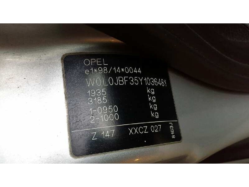 opel vectra b caravan del año 1999