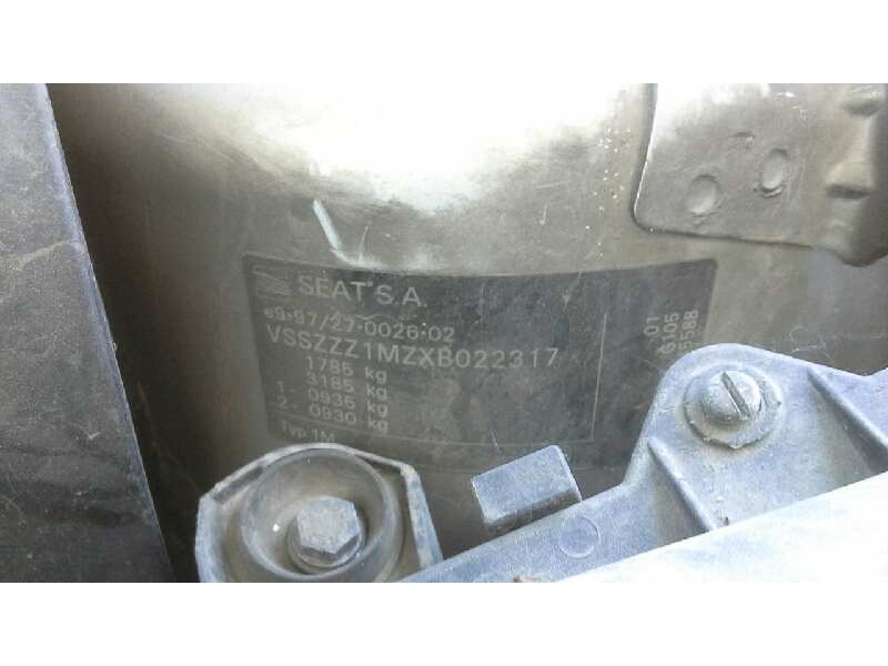 seat toledo (1m2) del año 1999