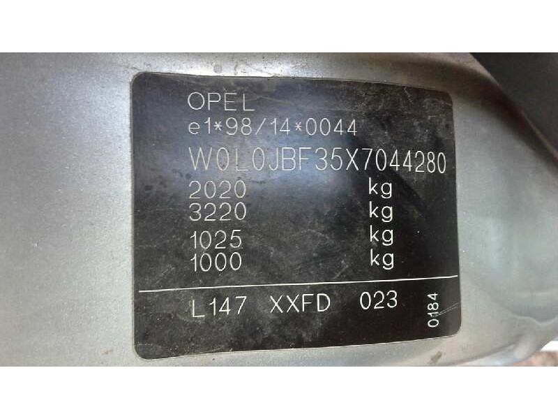 opel vectra b caravan del año 1999