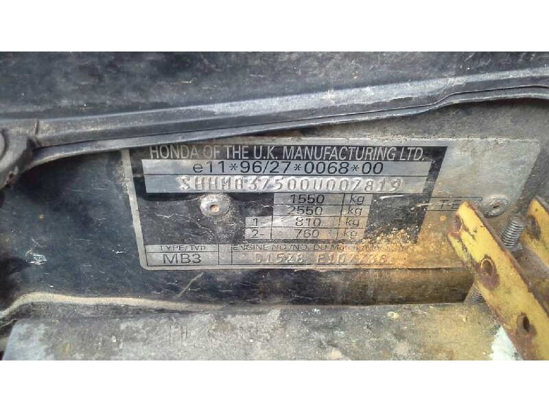 honda civic berlina .5 (ma/mb) del año 1997