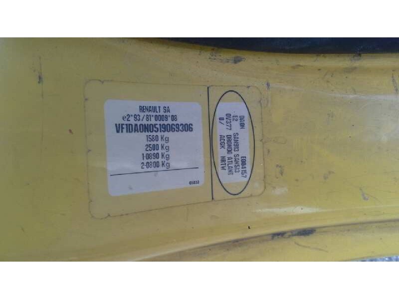 renault megane i coach/coupe (da0) del año 1998