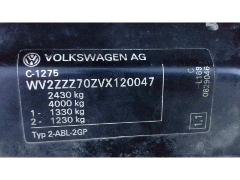 volkswagen t4 transporter/furgoneta (mod. 1991) del año 1997