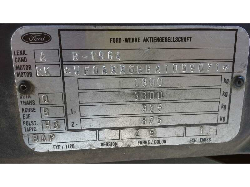 ford mondeo berlina (gd) del año 1996