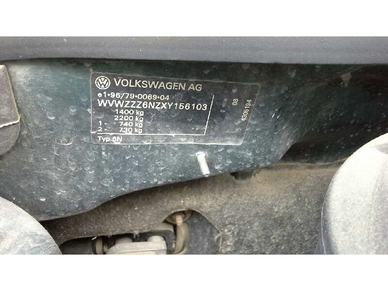 volkswagen polo berlina (6n1) del año 1998