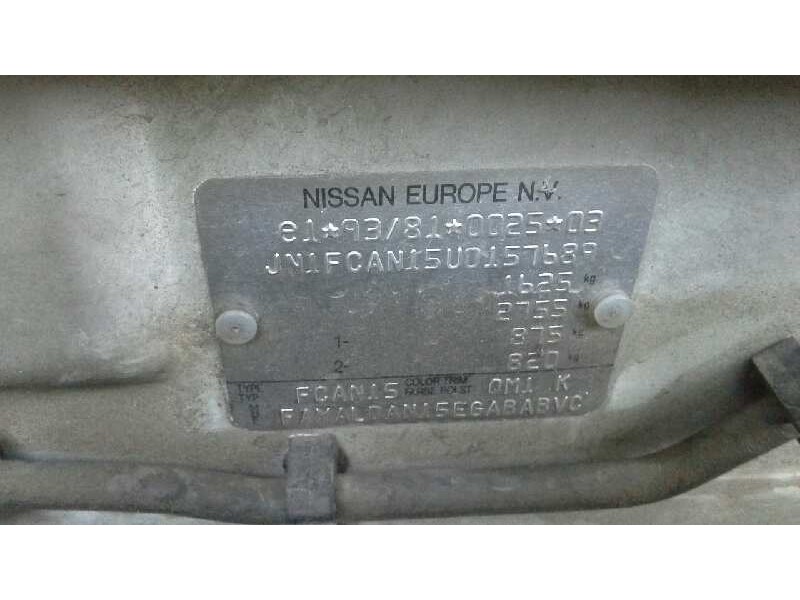 nissan almera (n15) del año 1999