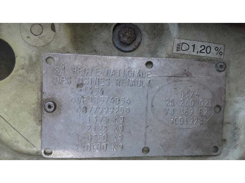 renault clio i fase i+ii (b/c57) del año 1992