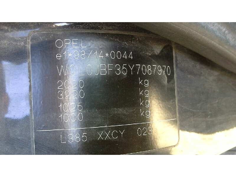 opel vectra b caravan del año 2000