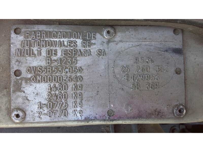 renault 19 hatchback (b/c53) del año 1991