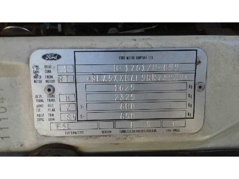 ford fiesta berl./courier del año 1994