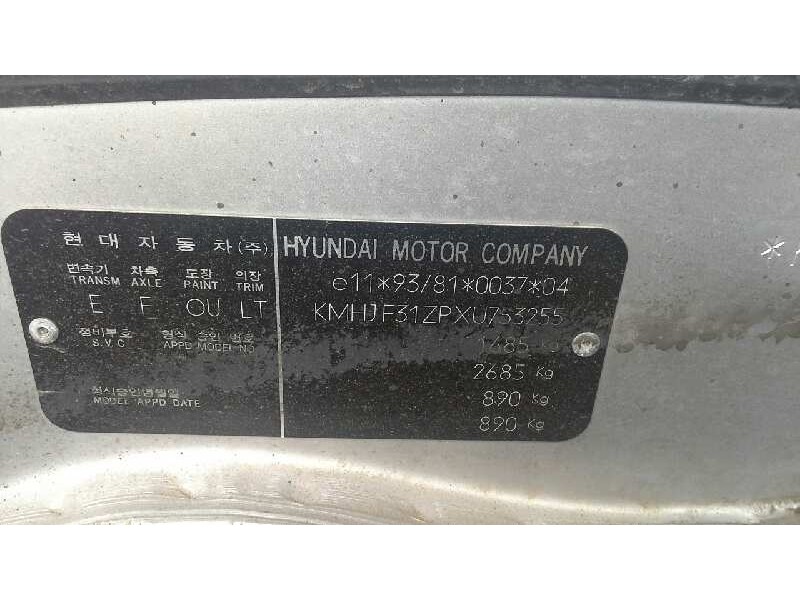 hyundai lantra berlina (rd) del año 1998