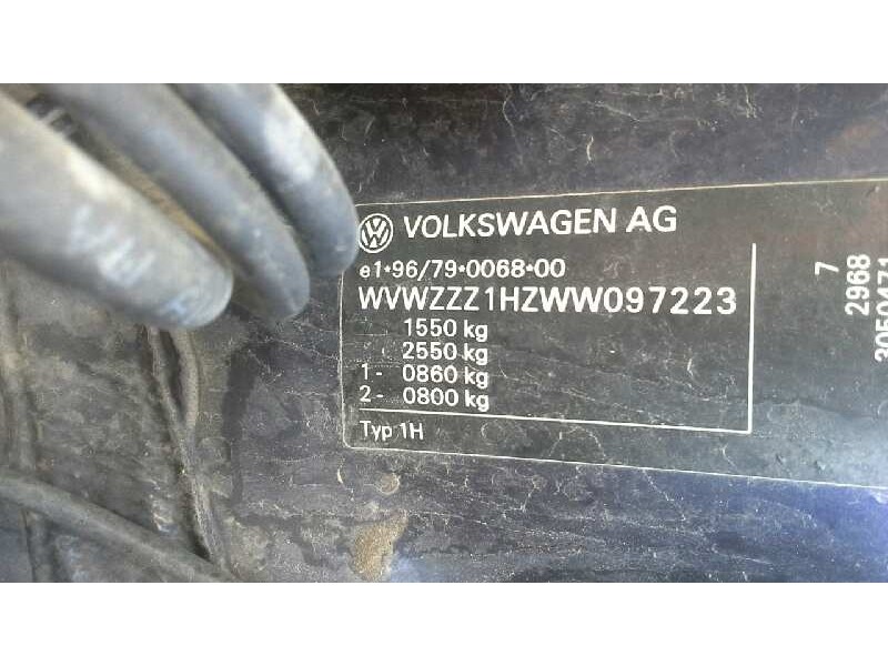 volkswagen golf iii berlina (1h1) del año 1997