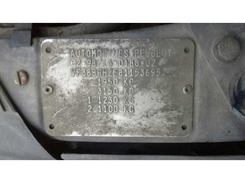 peugeot 406 berlina (s1/s2) del año 2000