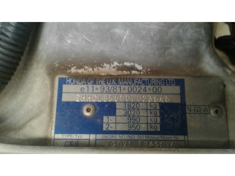 honda accord berlina (cc/ce) del año 1997