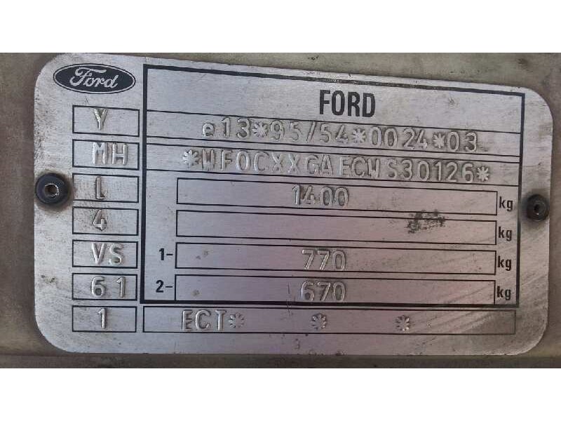 ford puma (cce) del año 1998