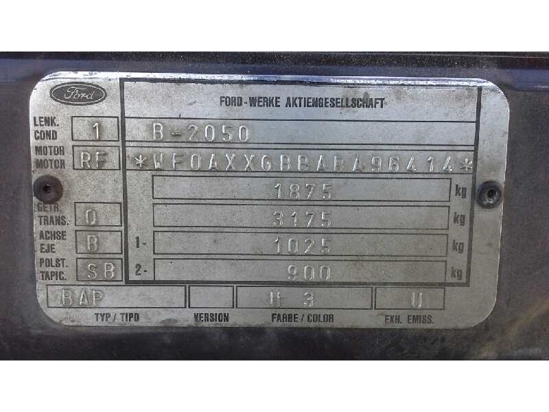 ford mondeo berlina/familiar (fd) del año 1994
