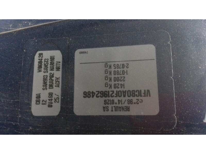 renault clio ii fase i (b/cbo) del año 2000