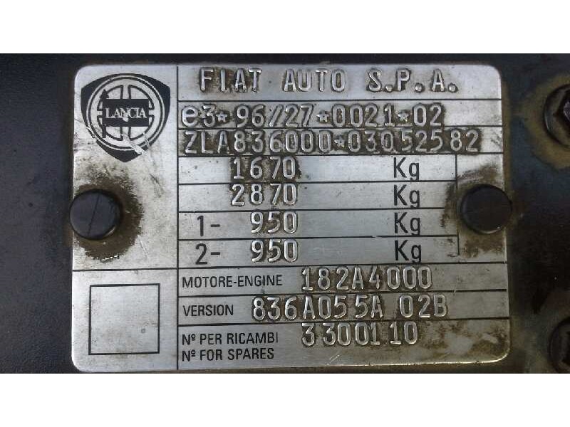 lancia delta del año 1998