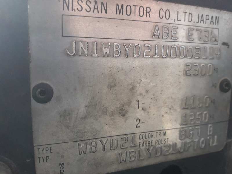 nissan terrano (wd21) del año 1990