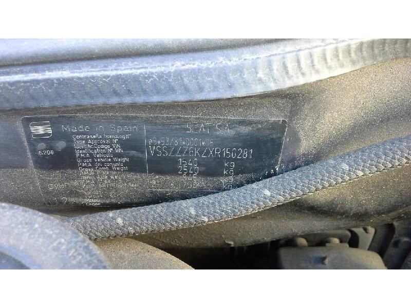 seat cordoba berlina (6k2) del año 1998