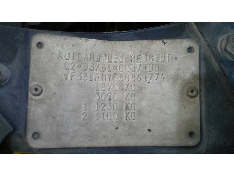 peugeot 406 berlina (s1/s2) del año 1999