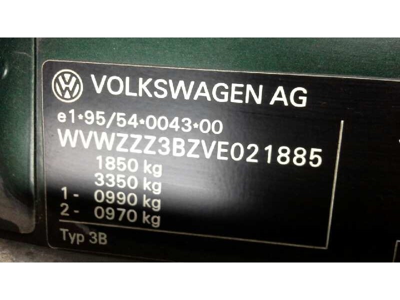 volkswagen passat berlina (3b2) del año 1996