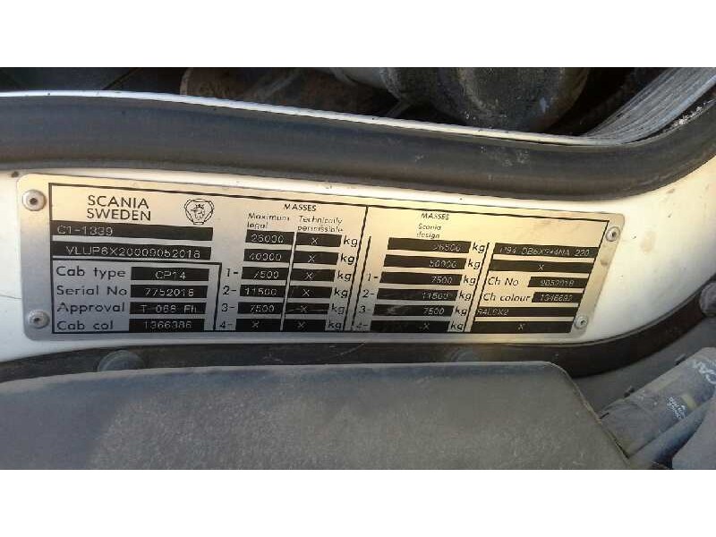 scania serie 4 (p/r 94 g) del año 1996