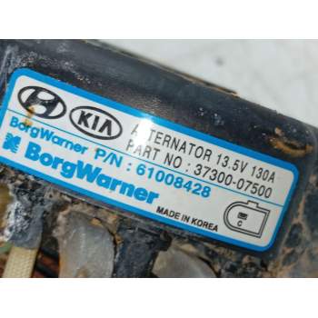 Recambio de alternador para kia stonic (yb) 1.2 cvvt referencia OEM IAM 3730007500  