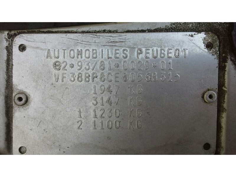 peugeot 406 berlina (s1/s2) del año 1998