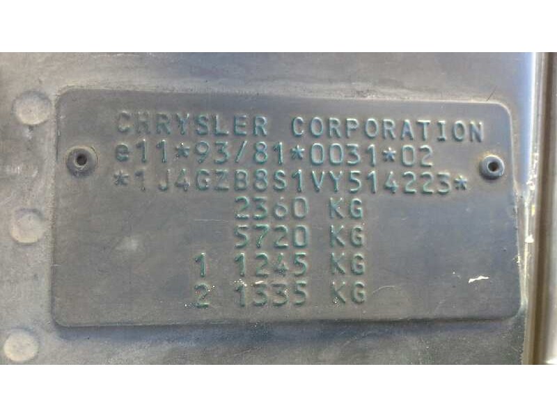 jeep gr.cherokee (zj)/(z) del año 1996