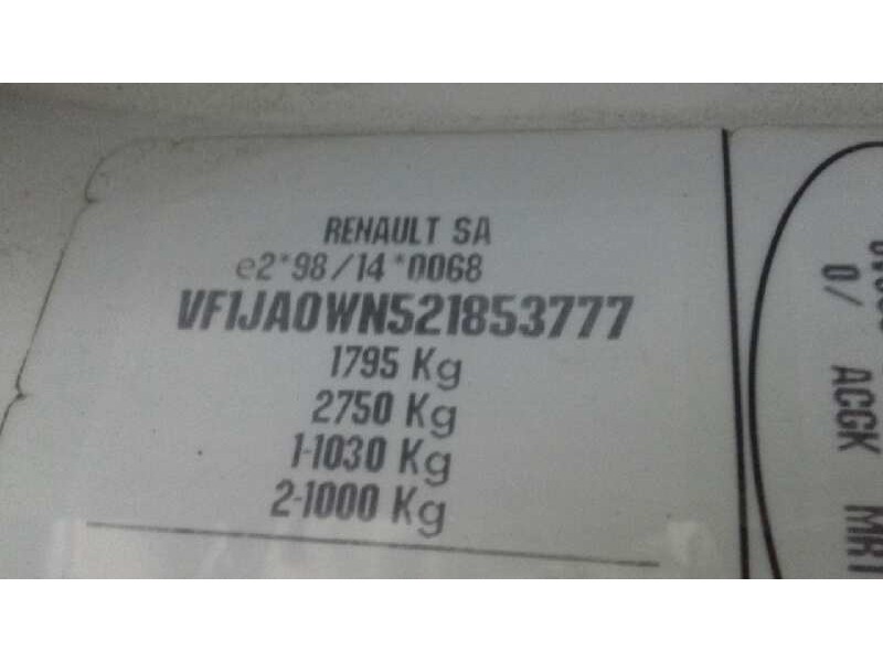 renault scenic (ja..) del año 2000