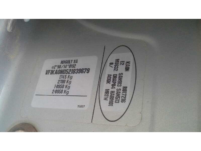 renault megane i fase 2 gandtour (ka..) del año 2000