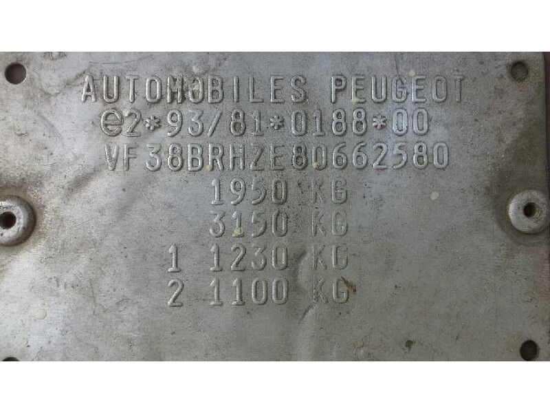 peugeot 406 berlina (s1/s2) del año 1999