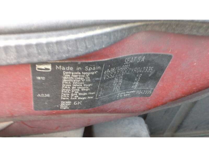 seat ibiza (6k1) del año 2000