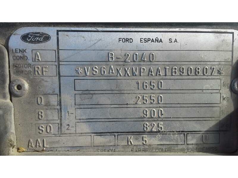 ford escort berlina/turnier del año 1996