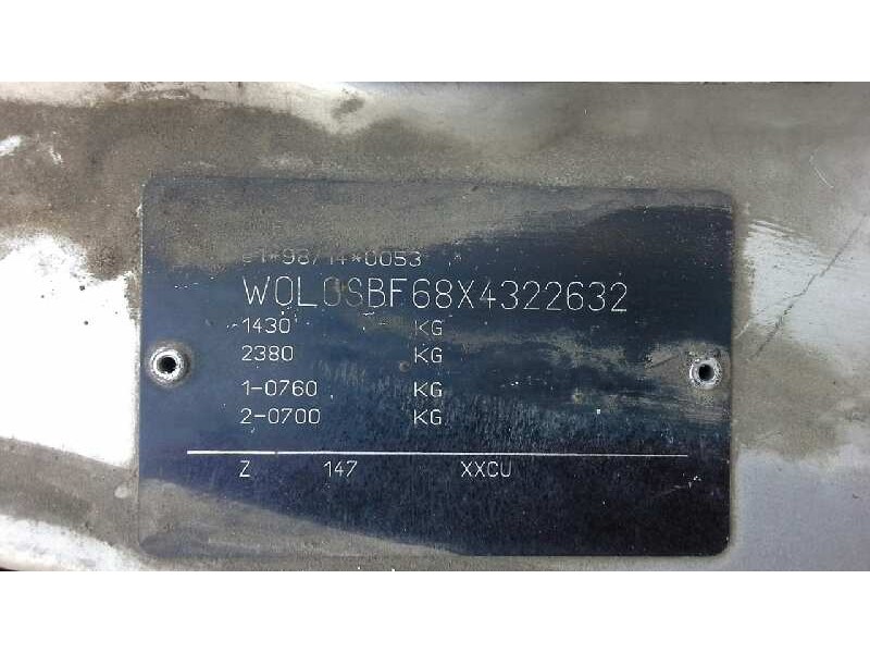 opel corsa b del año 1999