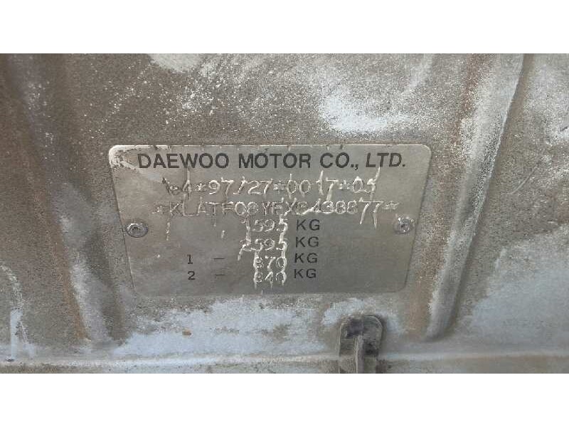 daewoo lanos del año 1999