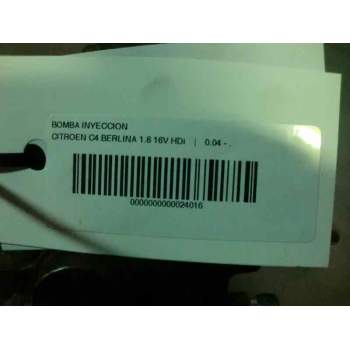 Recambio de bomba inyeccion para citroën c4 berlina 1.6 16v hdi referencia OEM IAM 0445010102 BOSCH 119969