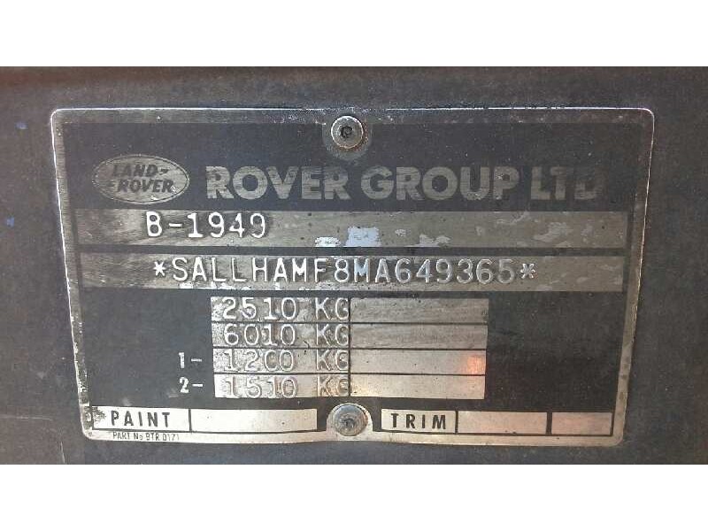 land rover range rover del año 1994