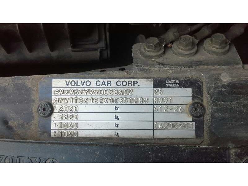 volvo s80 berlina del año 1999
