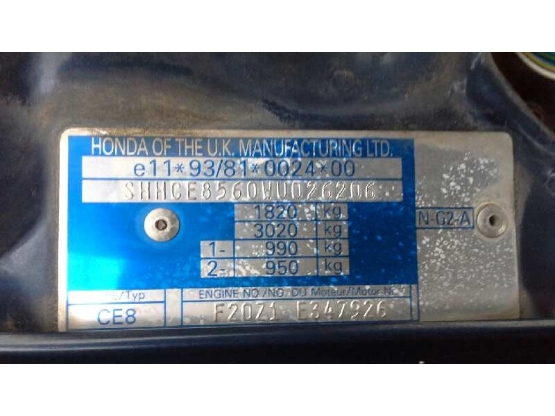 honda accord berlina (cc/ce) del año 1997