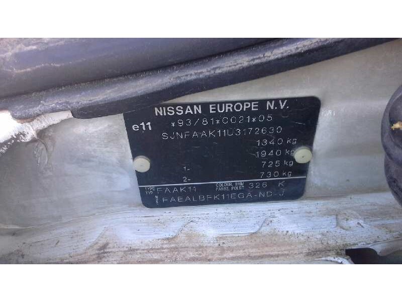 nissan micra (k11) del año 1999