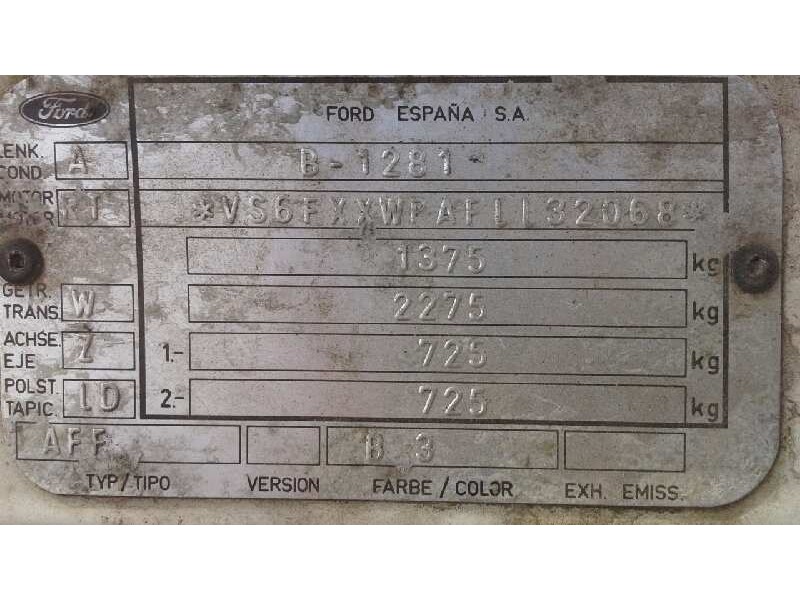 ford orion del año 1990