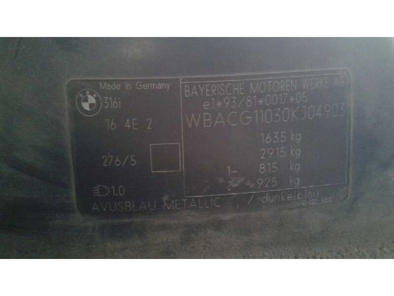 bmw serie 3 compacto (e36) del año 1998