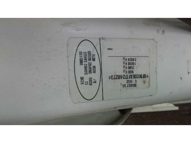 renault kangoo (f/kc0) del año 1997