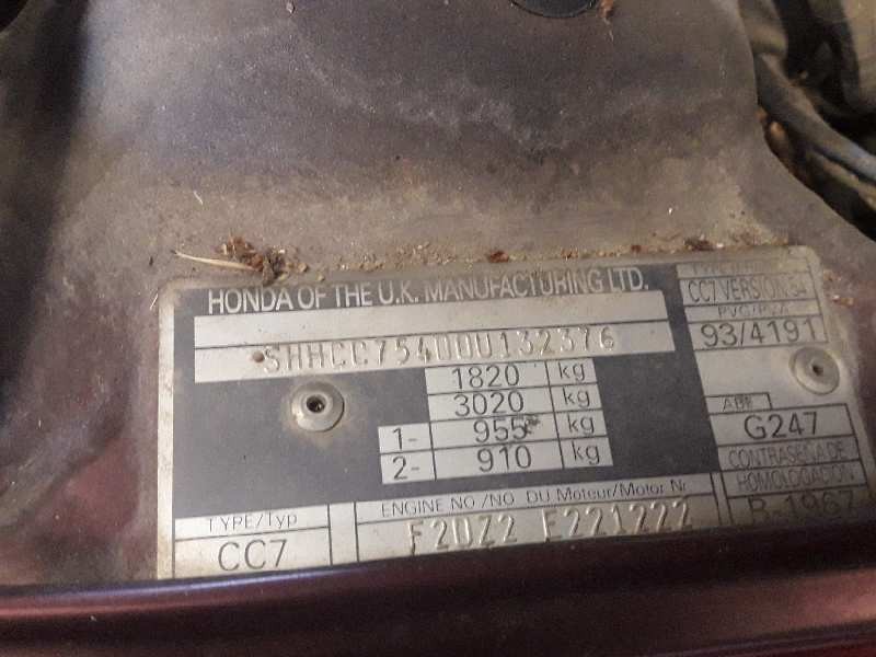 honda accord berlina (cc/ce) del año 1995