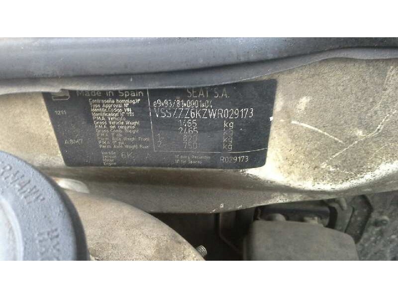 seat ibiza (6k) del año 1997