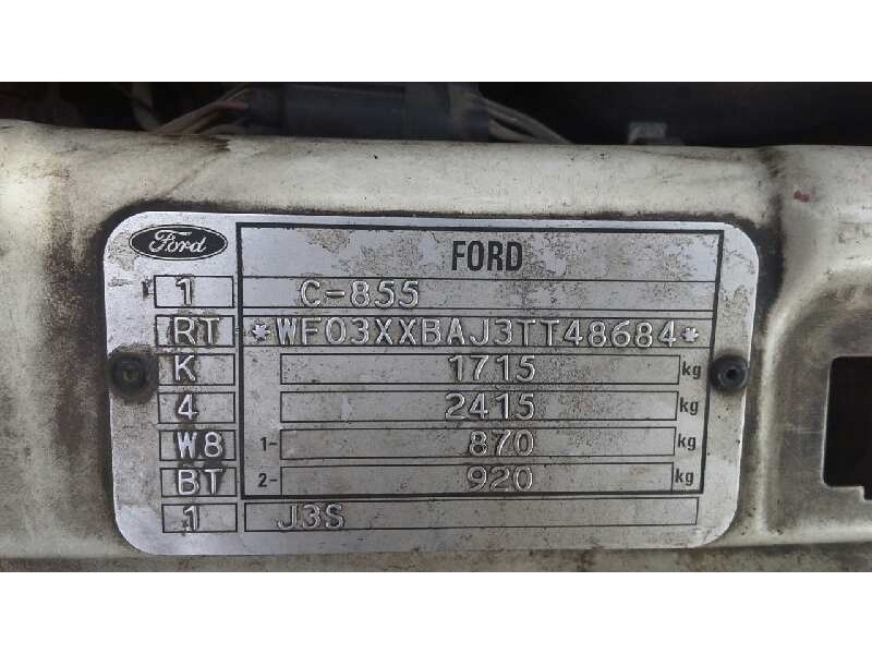 ford fiesta berl./courier del año 1997