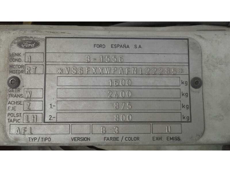 ford orion del año 1993