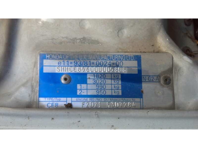 honda accord berlina (cc/ce) del año 1996